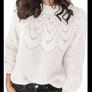 Women Solid Knitted Sweaters Fall Casual Winter Fashion Pullover Classic Long Sl